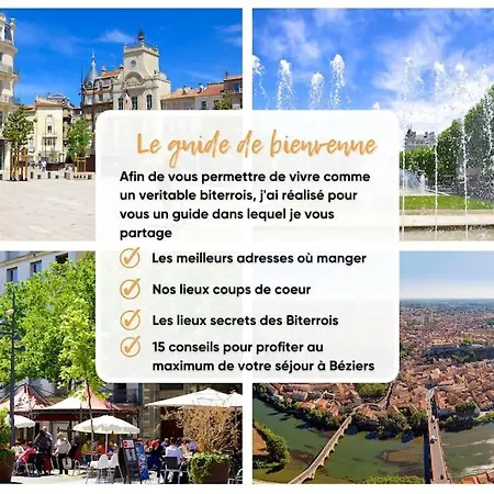 Bien Equipe Avec Clim Proche Gare Et Centre-ville Lejlighed Béziers